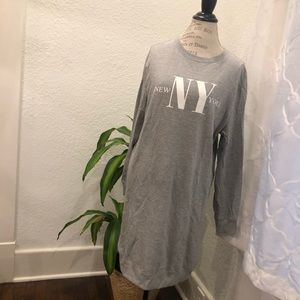 H&M sweatshirt dress